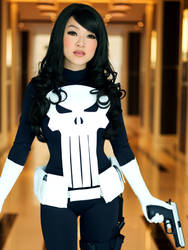 Bishoujo Lady Punisher Cosplay