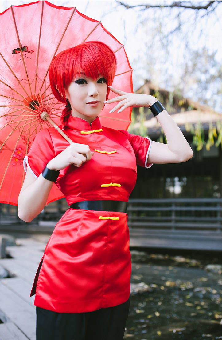 Ranma Saotome Girl Type Cosplay by VampBeauty