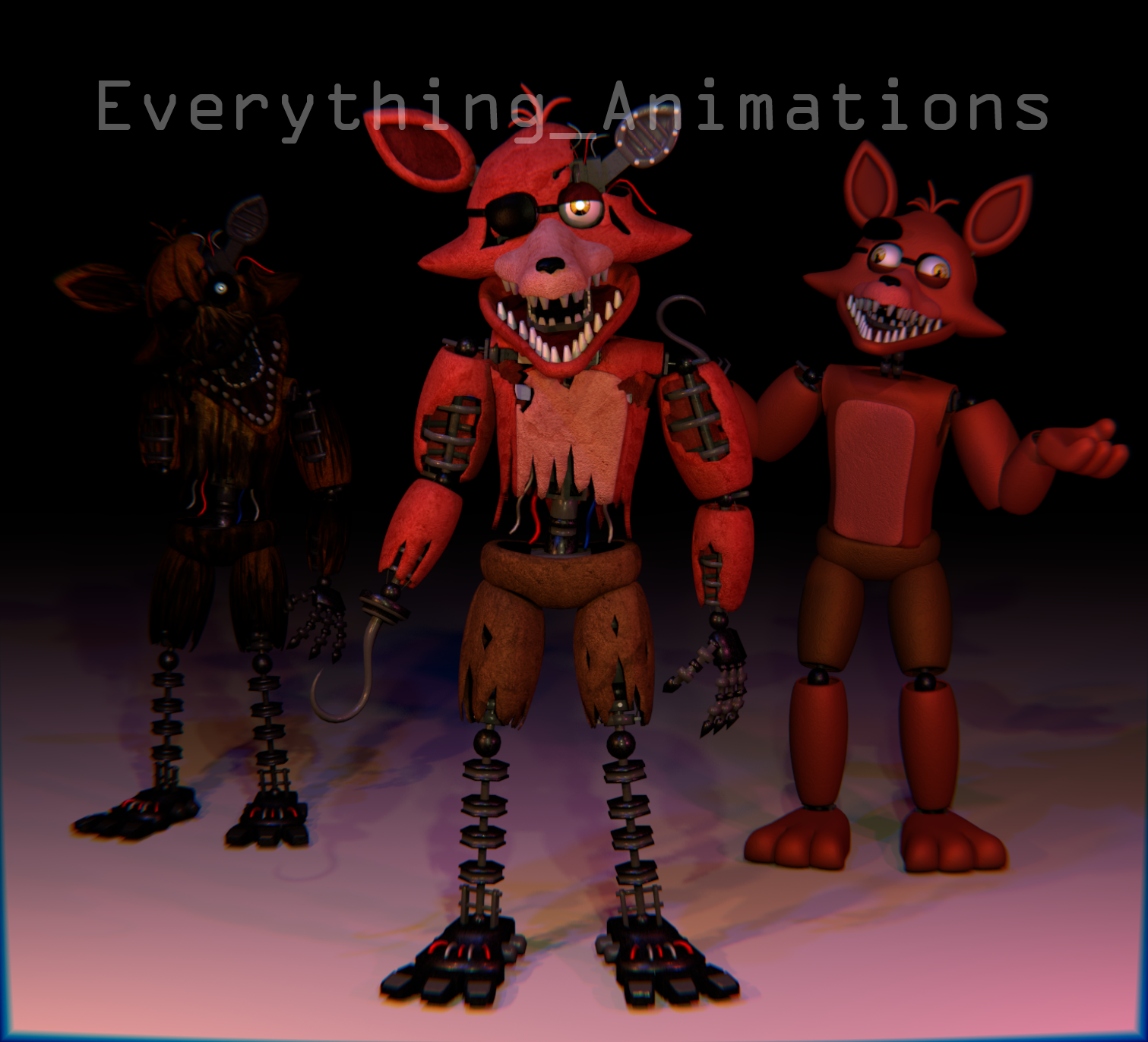 FNaF Withered Foxy  Fnaf, Foxy, Deviantart