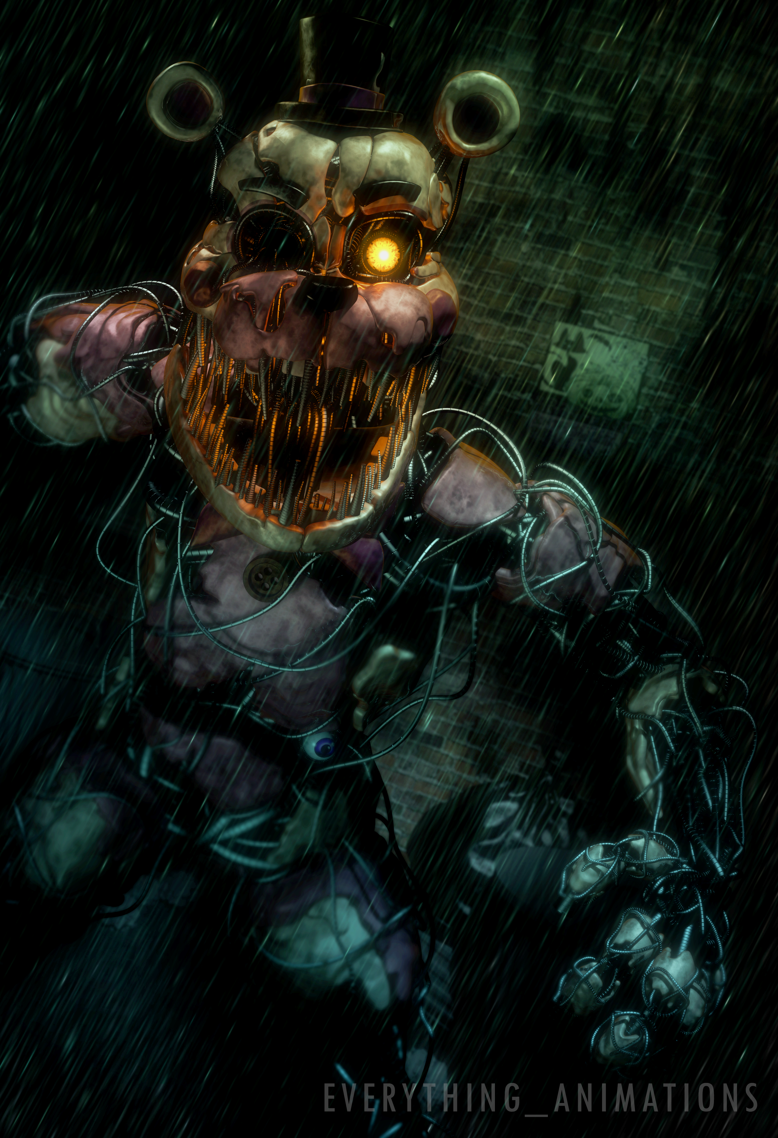 Molten Freddy - TNAF by TizzFunix on DeviantArt