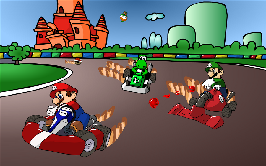 Super Mario Kart World By The Desert Tiger On Deviantart Super Mario Kart World By The Desert Tiger On Deviantart