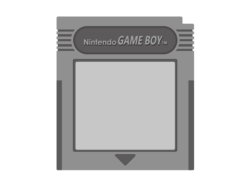 Game Boy Cartridge Vector by The-Desert-Tiger on DeviantArt
