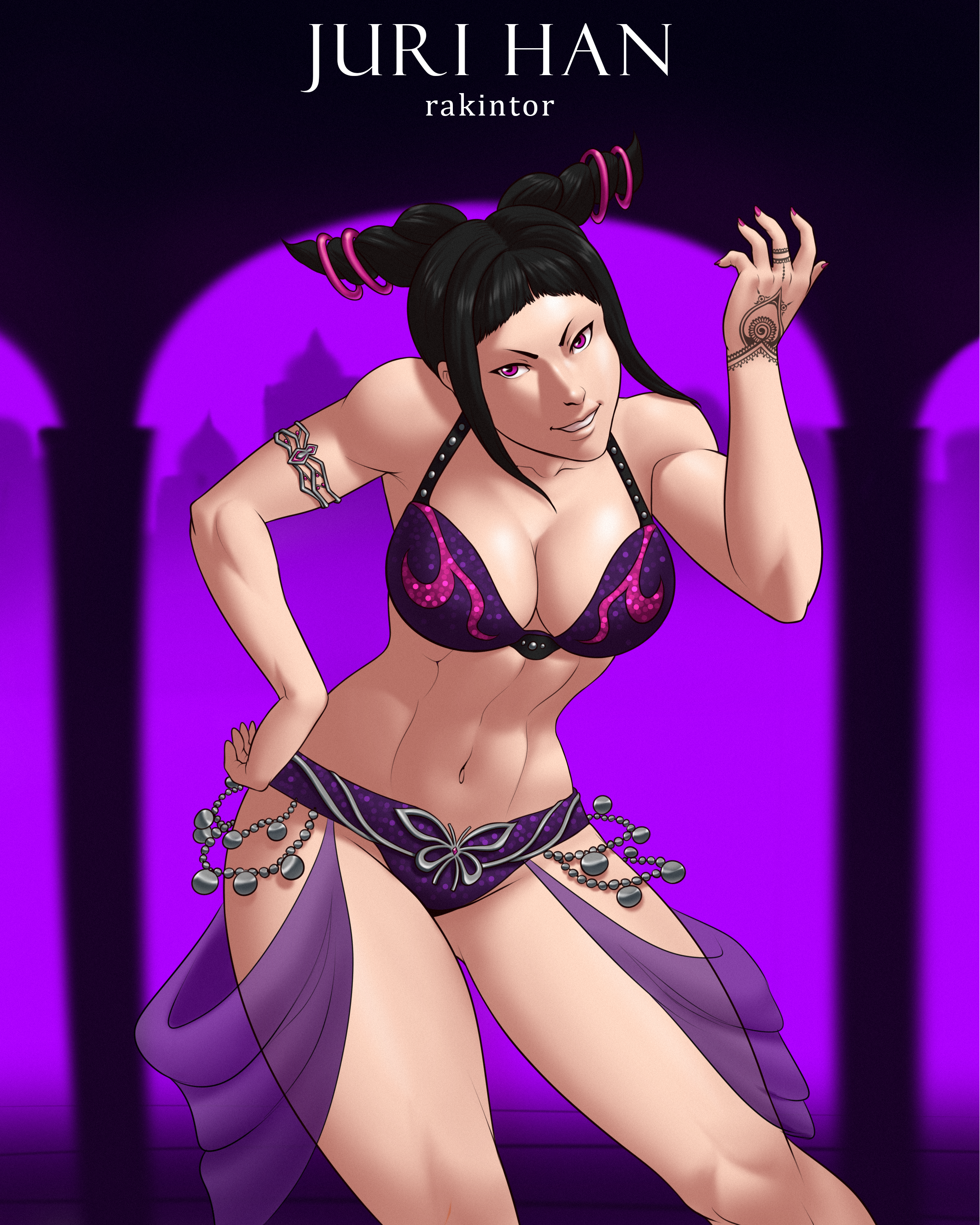 juri han bellydancer