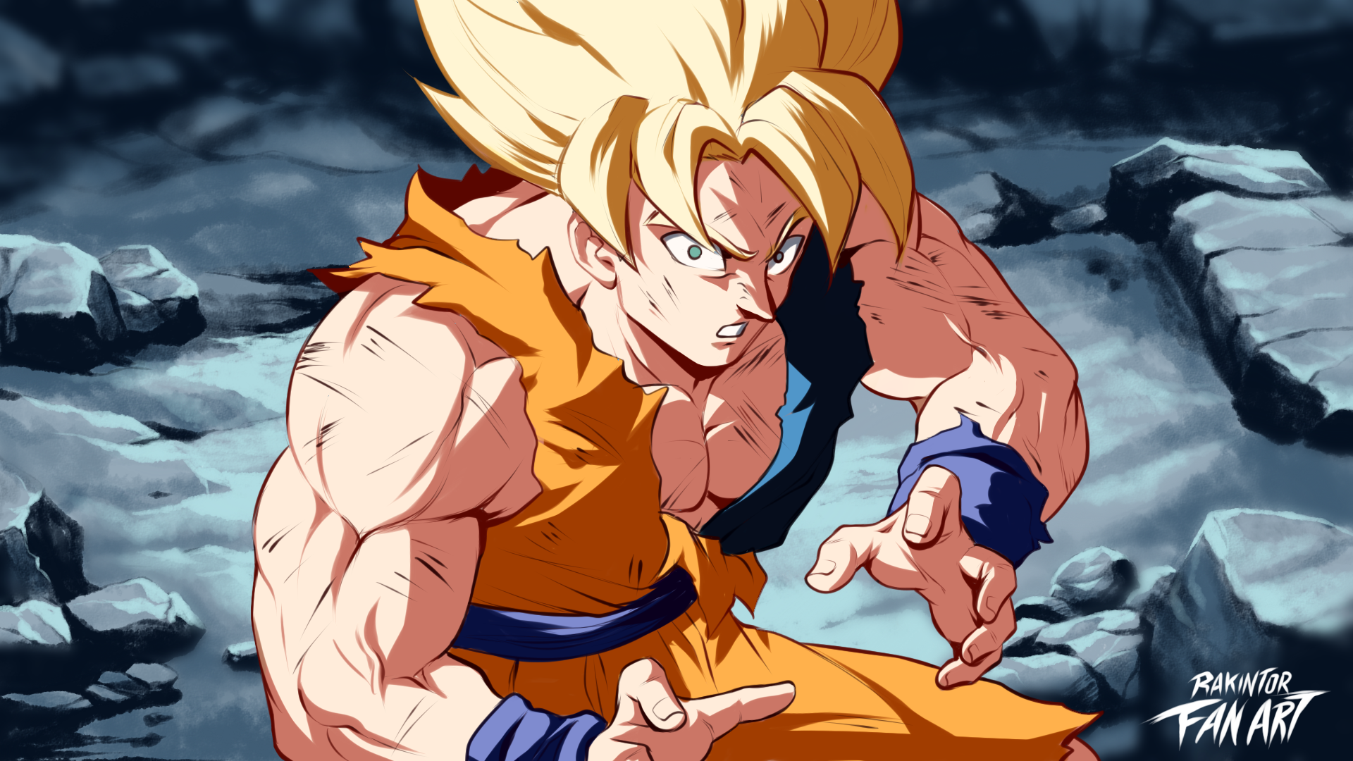 DRAGON BALL SUPER REDRAWN AS DRAGON BALL Z 