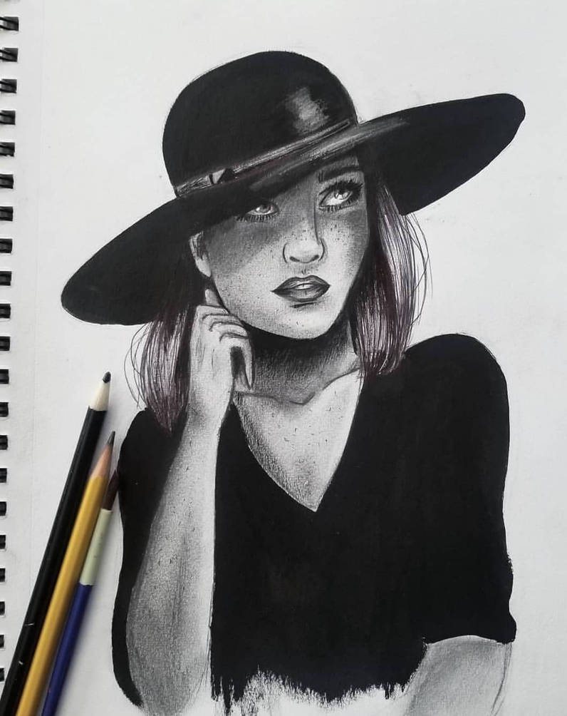 Classic Traditional Drawing by PensAndPencilsArtist on DeviantArt
