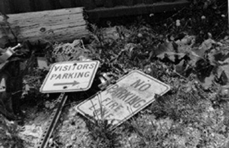 fallen signs