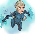 Elsa: To The Sky by DeathStrokeAC
