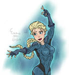 Elsa Aka Tundra by DeathStrokeAC