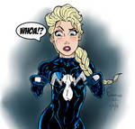 Elsa Symbiosis Remake#1 by DeathStrokeAC