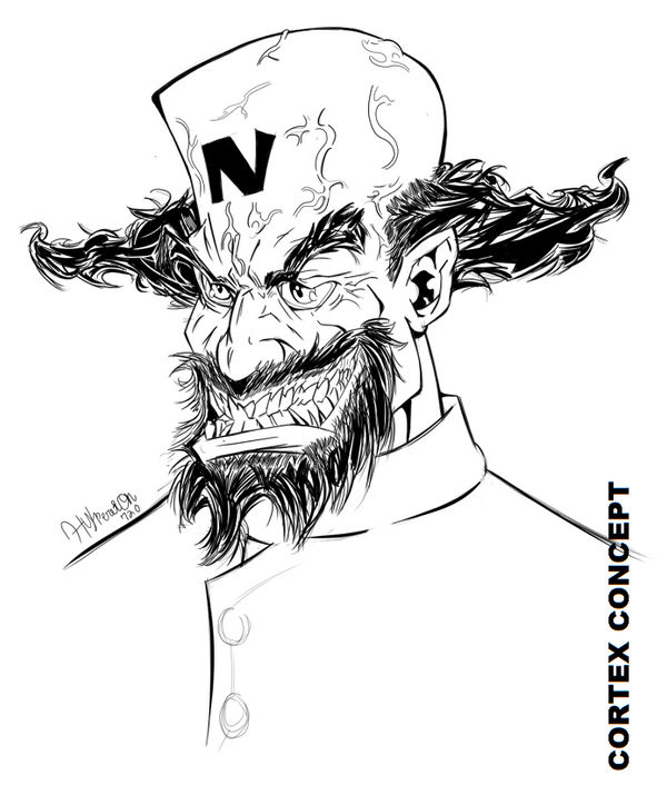 DR. Cortex by DeathStrokeAC on DeviantArt