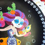 Day of the Dead Mermaid detail