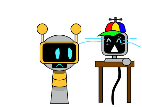 Colby The Computer Sad Mr.fun computer is sad by Nebula2376 on DeviantArt