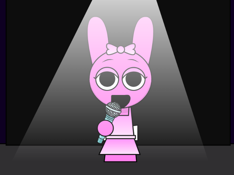Pink Singer Deviantart Pinki singing at the concert by Nebula2376 on DeviantArt
