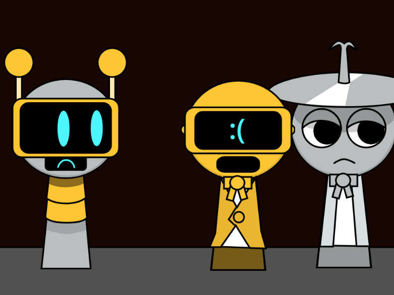 Funbot, you know it by Nebula2376 on DeviantArt