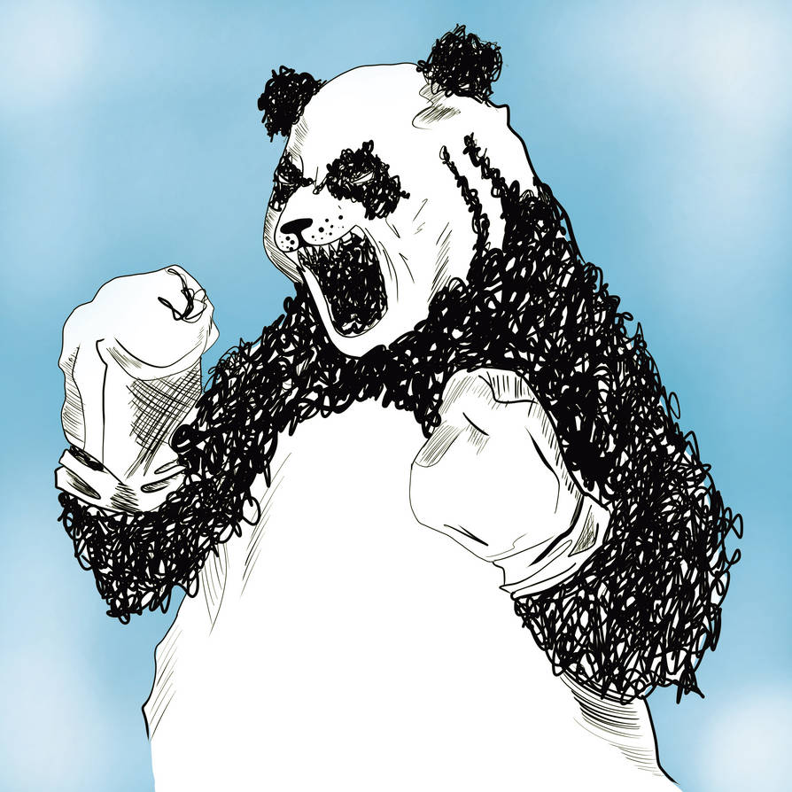Crazy Panda by ReptileArtsStudio on DeviantArt