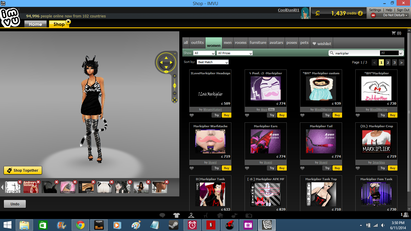 Imvu Game DriverLayer Search Engine.