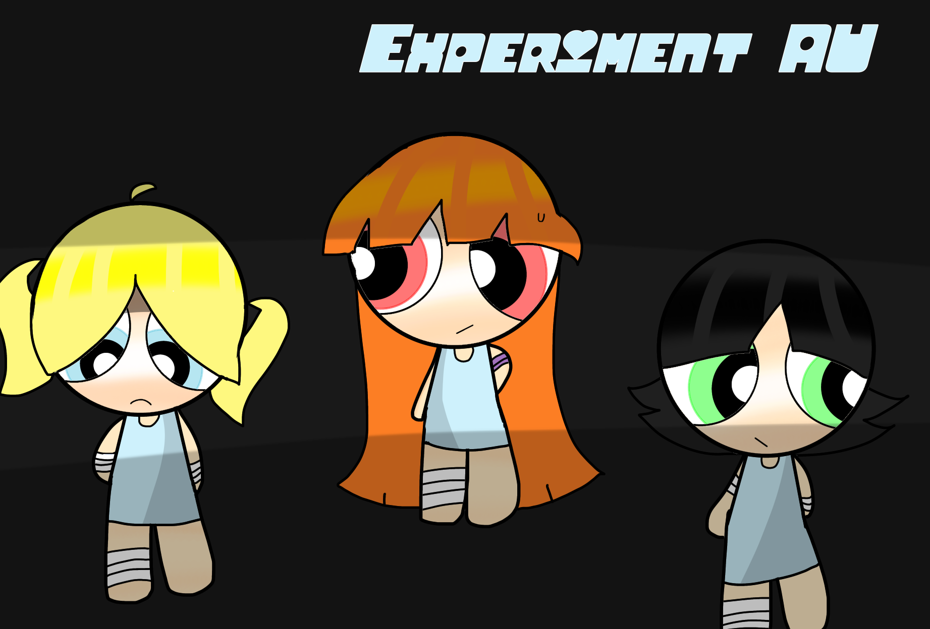 Powerpuff Creation Lab Experiment AU Puffs by NathalyUwuoniichan2 on DeviantArt