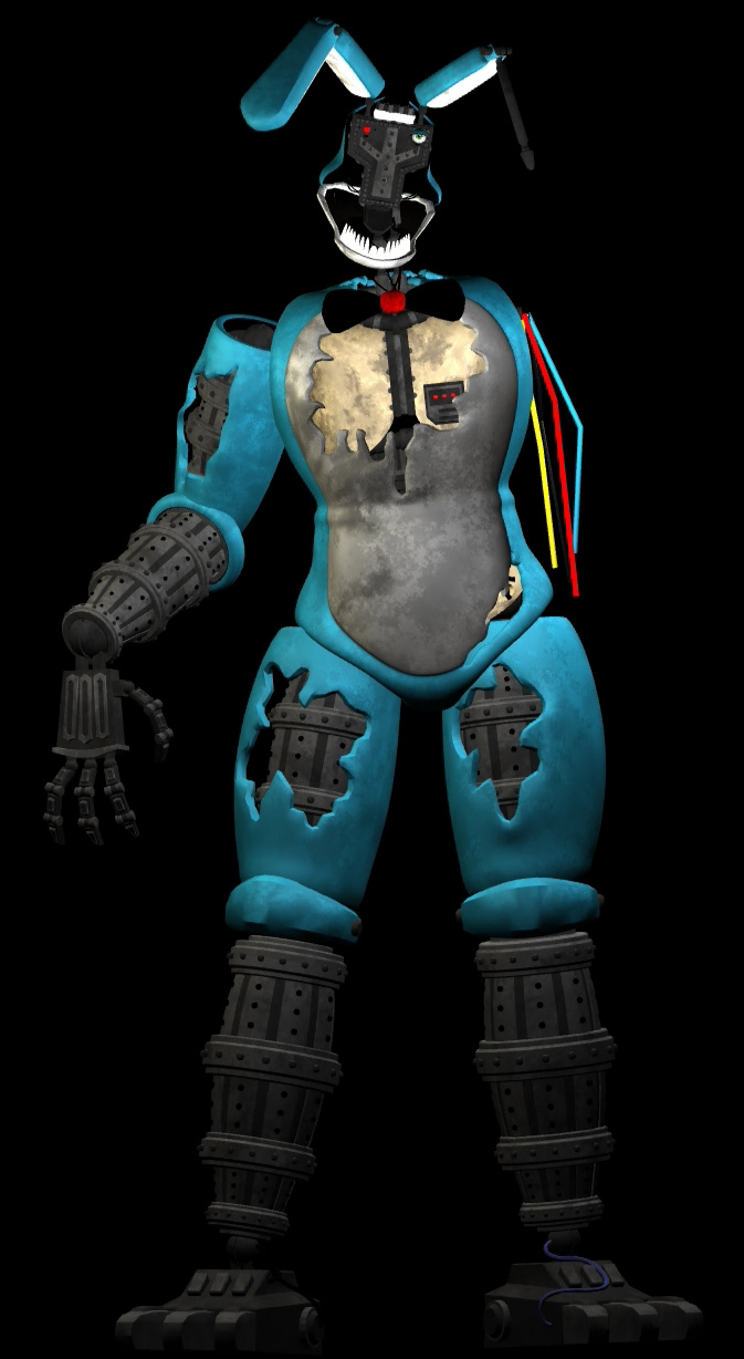 Bon the withered. the walten files by Tyler3Dman on DeviantArt