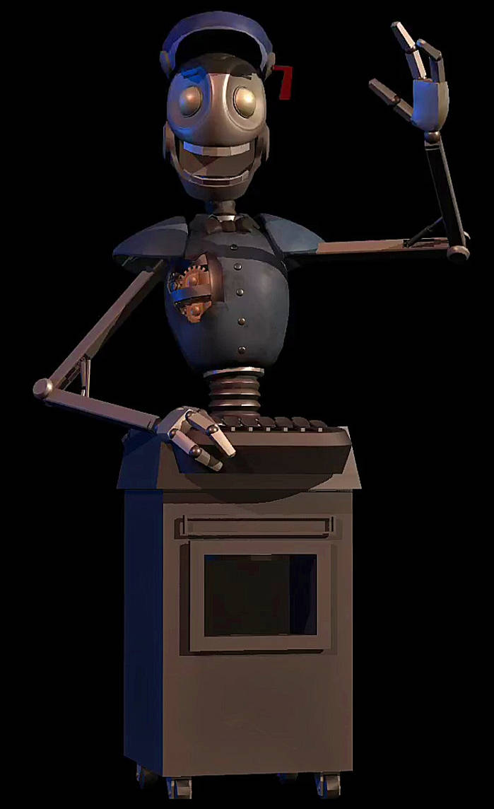 Dj Type R Digi-Typer from Fnaf secret of the mimic by Tyler3Dman on DeviantArt
