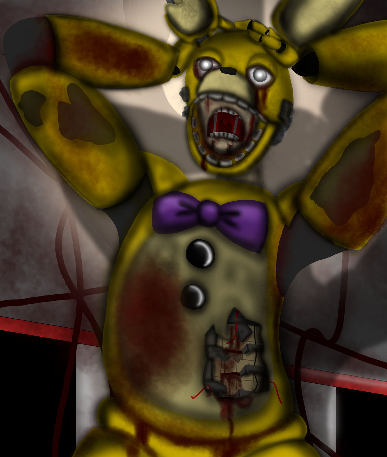 Scary Spring Man The horror Springlock Failure Punishment by Tyler3Dman on DeviantArt
