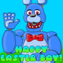 Happy Easter day with bonnie the bunny!