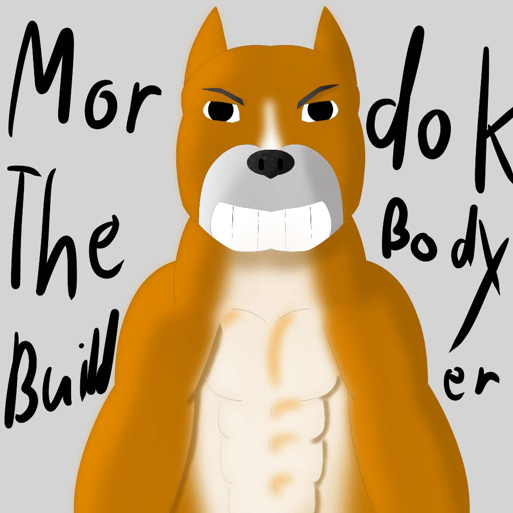 My buff dog by Pokeleb7 on DeviantArt