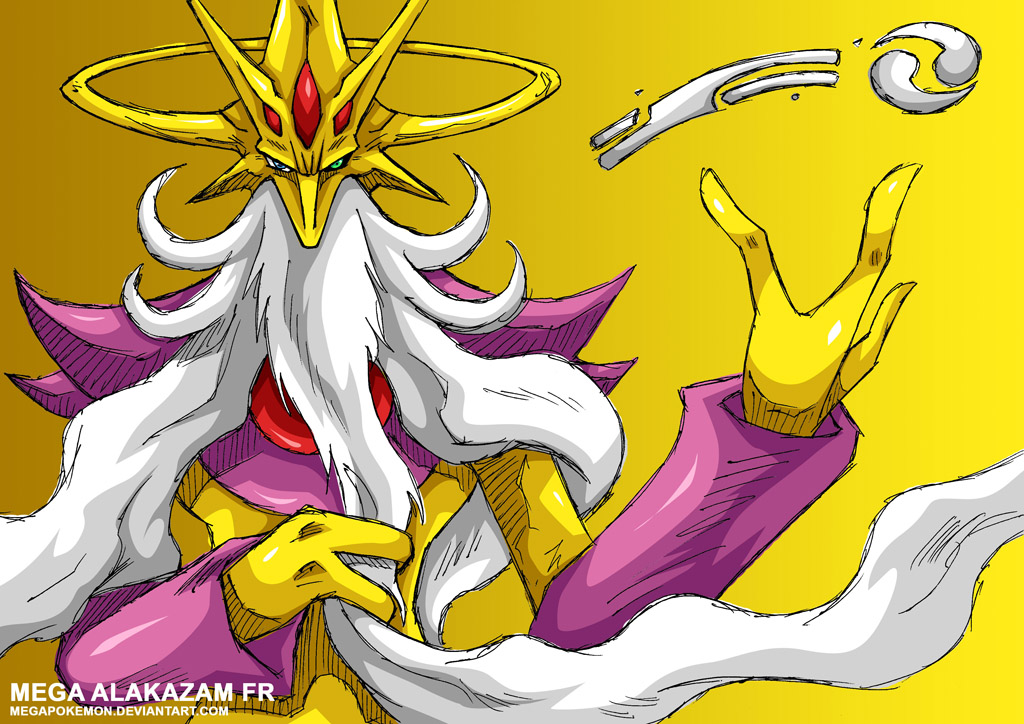 D Side Alakazam Evolution by AmyTheShark202 on DeviantArt