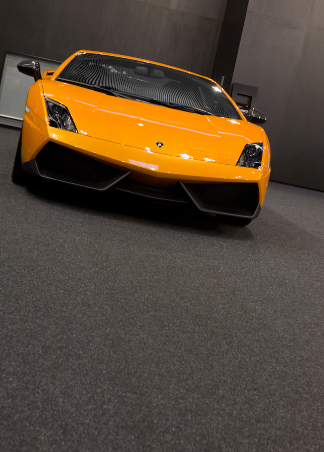 Lamborghini in arancio