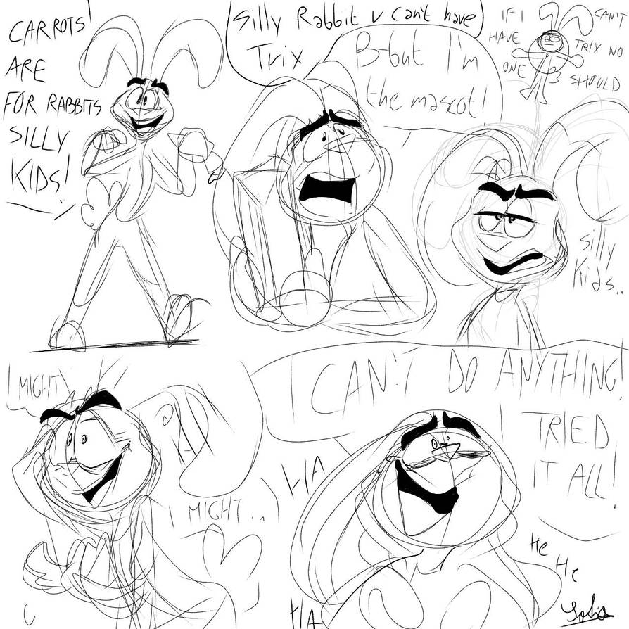 Trix Rabbit Puppets Trix Rabbit doodles by Sofiacusihuaman on DeviantArt