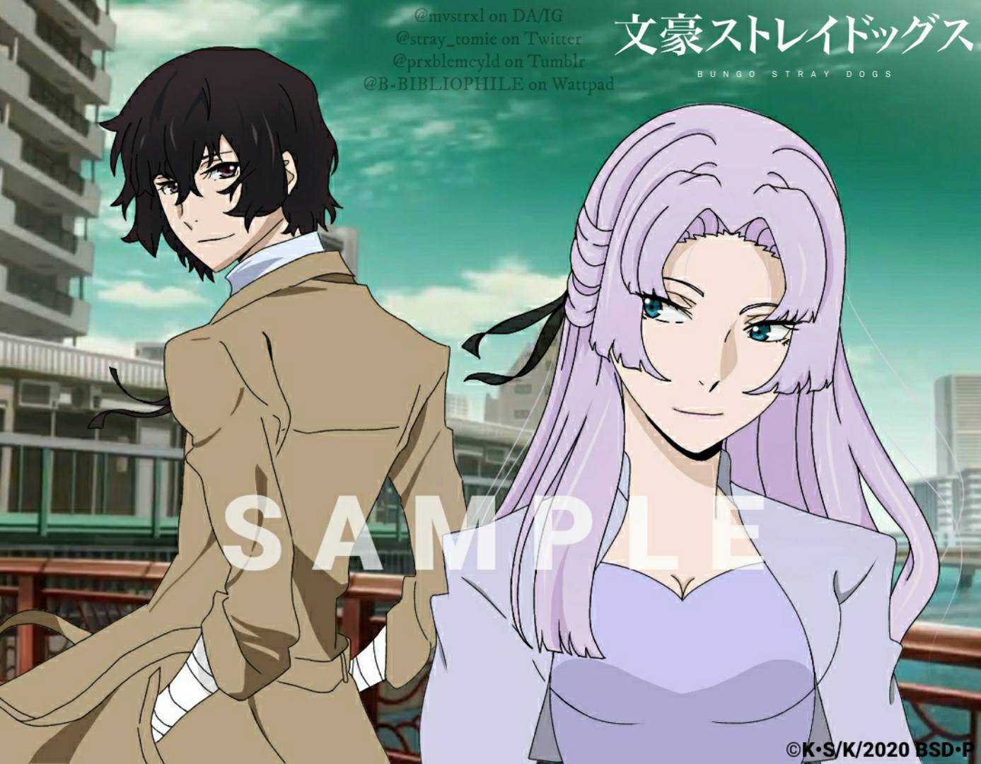 pix Dazai Bsd Official Art official art bsd oc by mvstrxl on