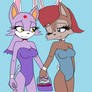 Salaze:  Easter Bunny Girls