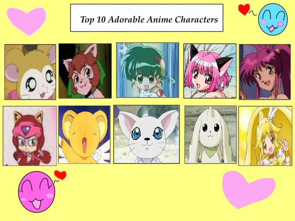 10 adorable anime characters of all time
