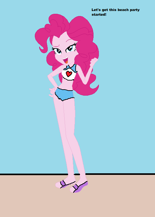 Pinkie Pie At The Beach