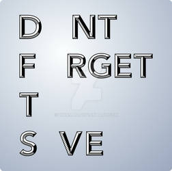 Dont forget to save