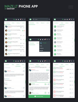 Maze.lt Phone App