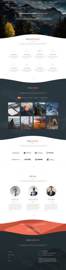 Portfolio Web Template