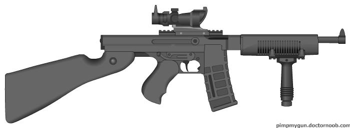 Tactical thompson M1A1