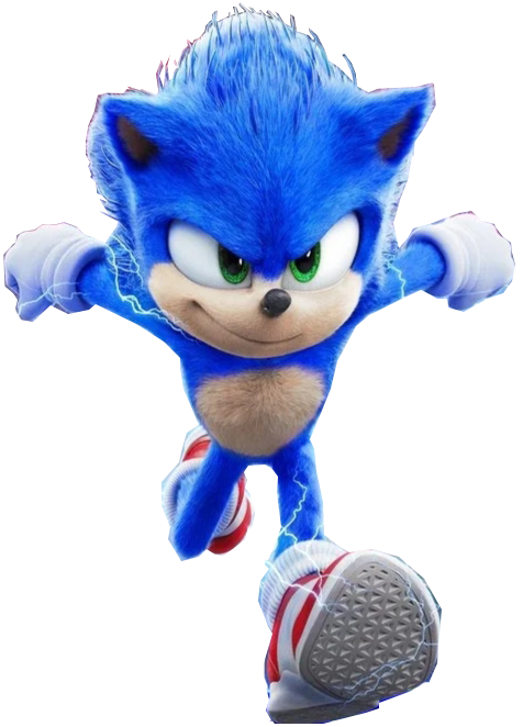 Sonic the Hedgehog (2020 Movie Render) by Krrwby on DeviantArt