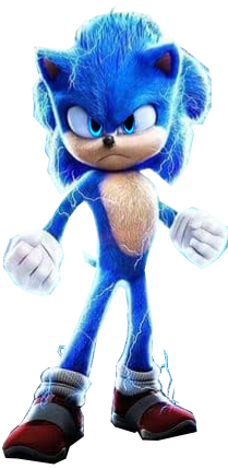 New Sonic 2 Movie Render (In Png) - Sonic! by snowf67 on DeviantArt