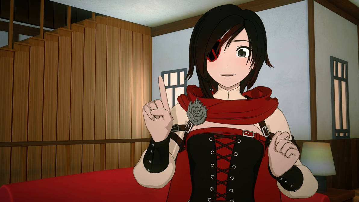 Ruby Rose w/ eyepatch by Krrwby on DeviantArt