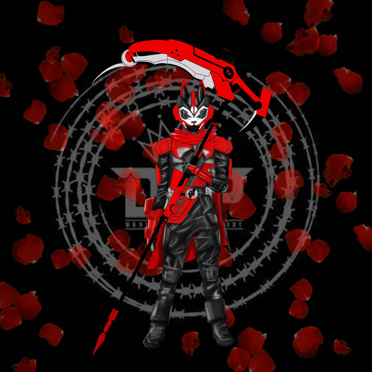 Kamen Rider Rose Boost form (Commission) by Krrwby on DeviantArt