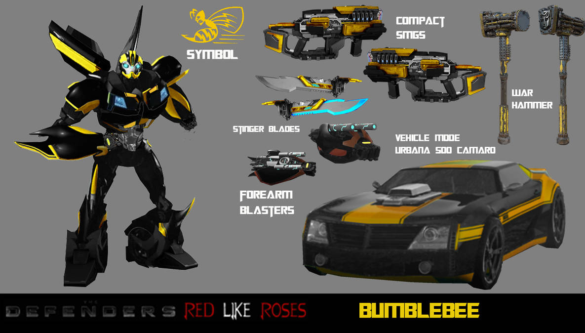 Bumblebee (Defenders: Red like Roses) by Krrwby on DeviantArt