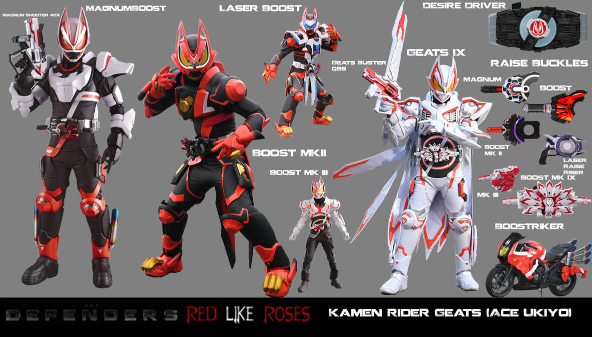 Kamen Rider Geats (Red like Roses) by Krrwby on DeviantArt