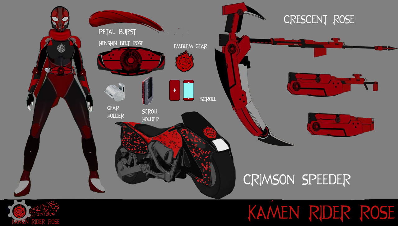 Kamen Rider Rose overview by Krrwby on DeviantArt