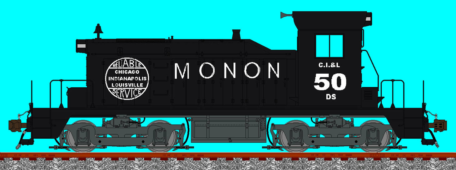 monon EMD SW-1 by carsdude on DeviantArt