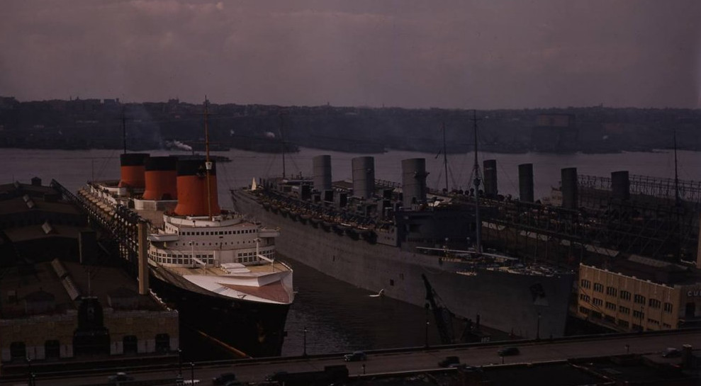 normandie and queen mary