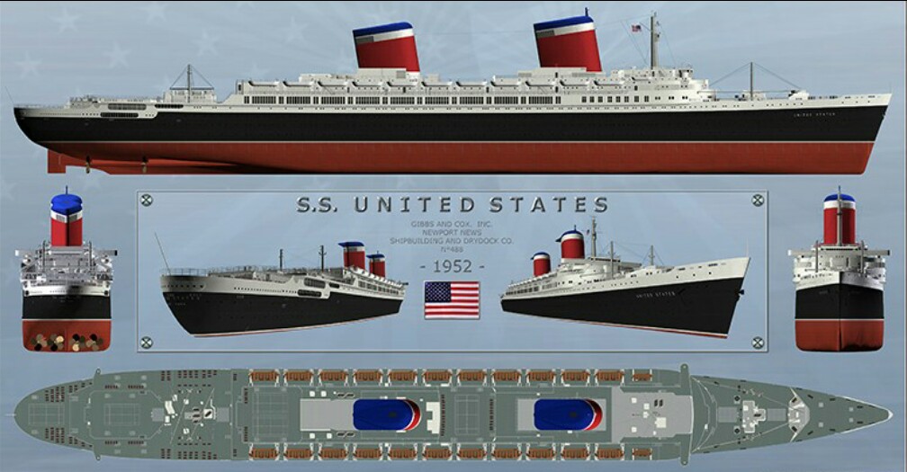 Ss United States detail sheet