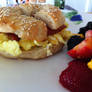 Parts of a mother's day breakfast~the whole plate