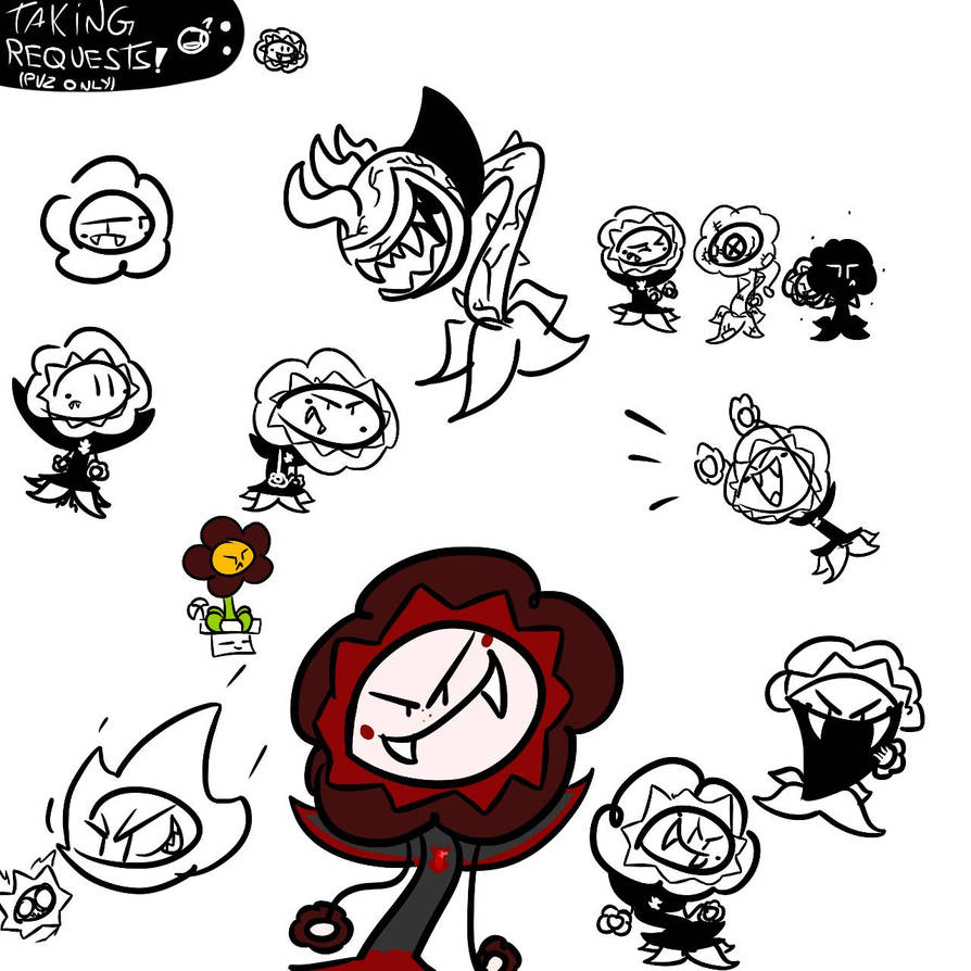Vampire flower by Newtidy38 on DeviantArt
