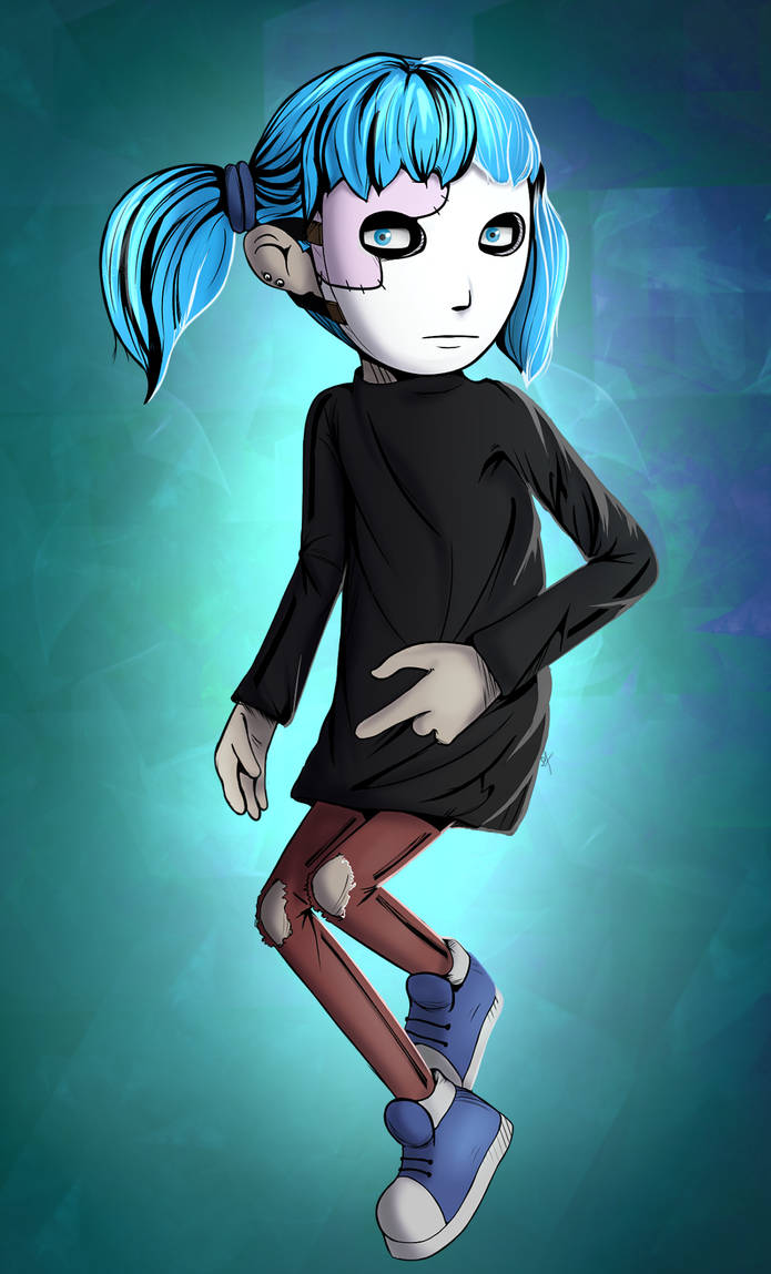 Sally face (fan art) by BetterPop on DeviantArt